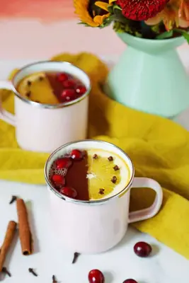 Make a Cranberry Spiced Hot Toddy 