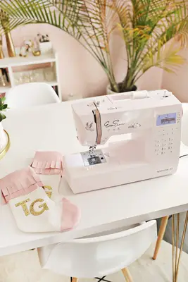 Faux Suede Fringe Stocking DIY