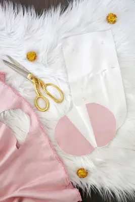 Faux Suede Fringe Stocking DIY