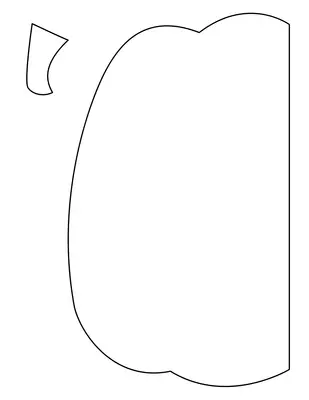 Pumpkin Chalkboard (Plus a Printable Template!)