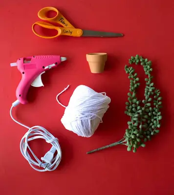 DIY Hanging Planter Ornament