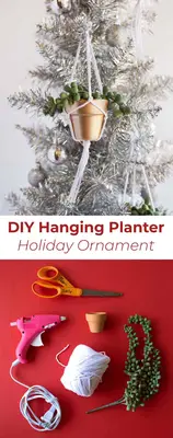 DIY Hanging Planter Ornament