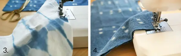 Indigo Christmas Stocking DIY