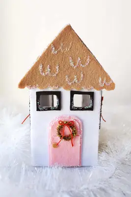 House Christmas Tree Topper DIY