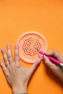 Halloween Cocktail + Stencil DIY