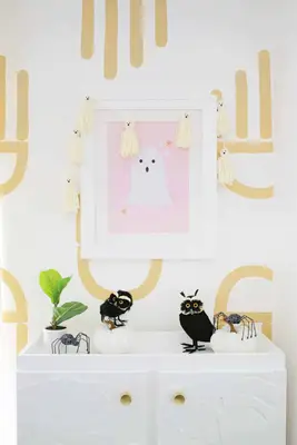 Snadná příze střapcem duch girland