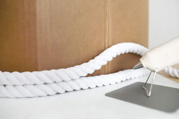 Rope Christmas Tree Collar DIY