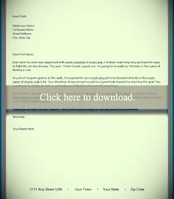 개인 후원 편지