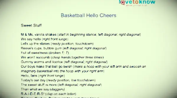 koszykówka cześć okrzyki do druku