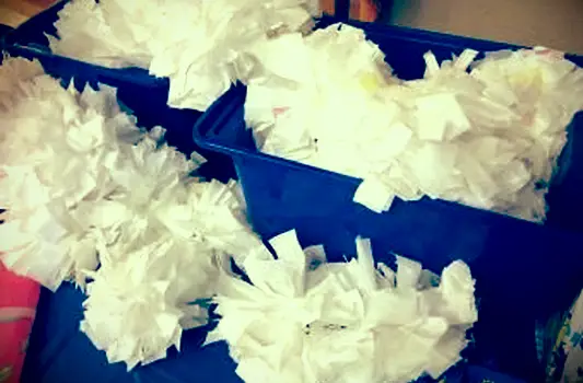 Woreczki na śmieci pompony Amy Mascott, TeachMama.com