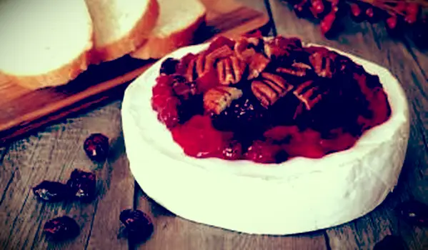 クランベリーとブリーチーズ