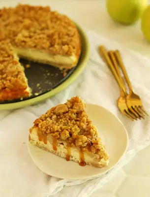 Caramel Apple Cheesecake