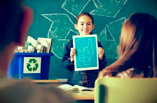 Recyklácia ukážte a povedzte