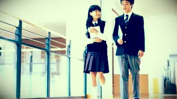 Japońscy licealiści spotykają się