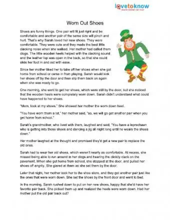 Krótka opowieść o krasnoludku noszącym buty.