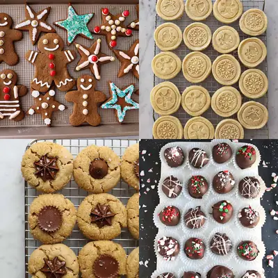 50 biscoitos de Natal