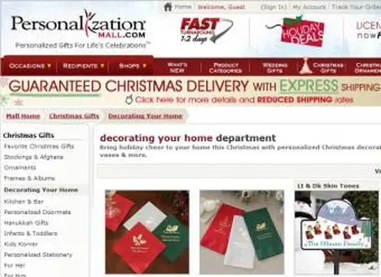 Negozio online di Personalization Mall