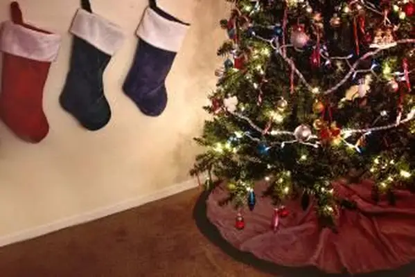 Albero di Natale e calze