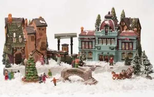 Colocação de Christmas Village