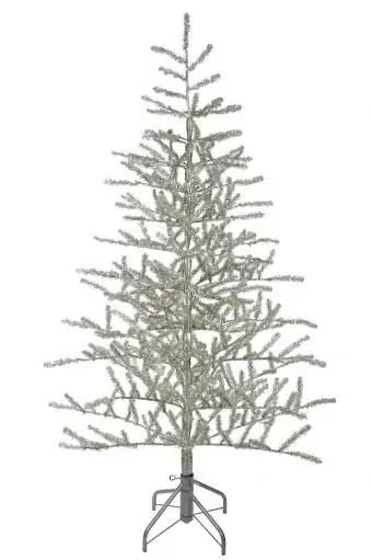 Albero di Natale tinsel artificiale metallico Northlight
