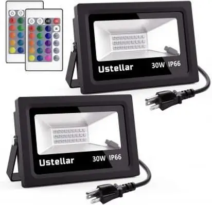 Farebne meniace sa svetlomety s diaľkovým ovládaním