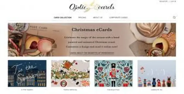 Screenshot der Ojalie-Karten-Website