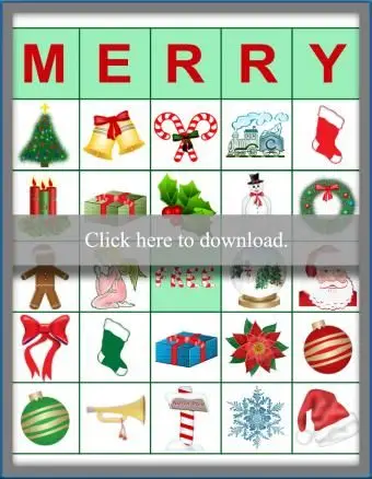 Merry Chirstmas Bingo Game Thumb