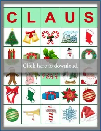 Claus Bingo Game Thumb