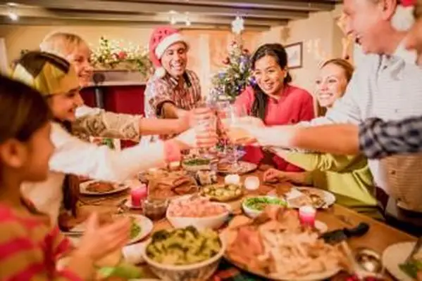 Prípitok na vianočnú večeru