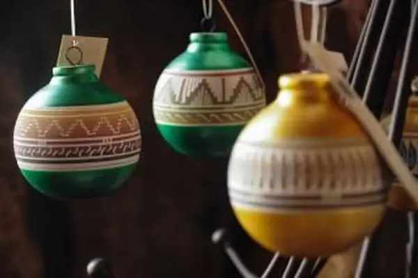 Indiánsky dizajnový vianočný ornament