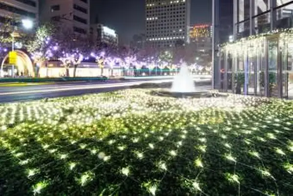 Vianočné ozdoby, Šanghaj, Čína