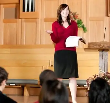 Discours de Noël pour l'église
