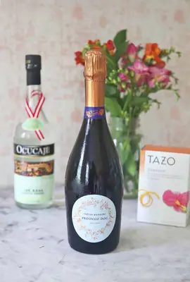 Sparkling Hibiscus Sangria