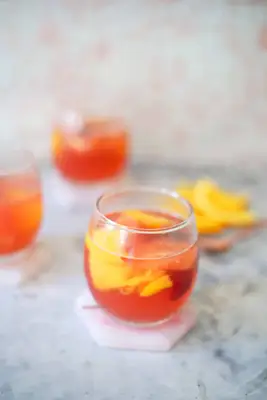 Sparkling Hibiscus Sangria