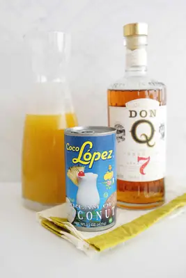 pina colada ingredients