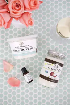 Whipped Rose Geranium Shaving Cream DIY