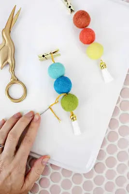 Easy Wool Ball Diffuser For Your Car!