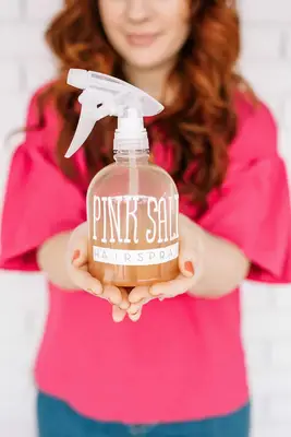 Rosa salthårspray oppskrift