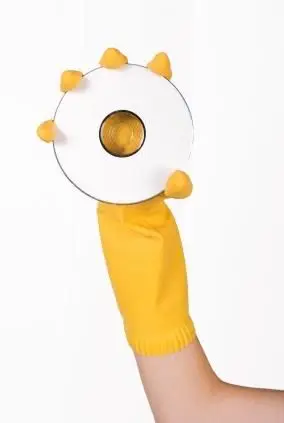 Czyste porysowane płyty CD