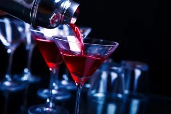 Fire Sticks Jolly Rancher martini