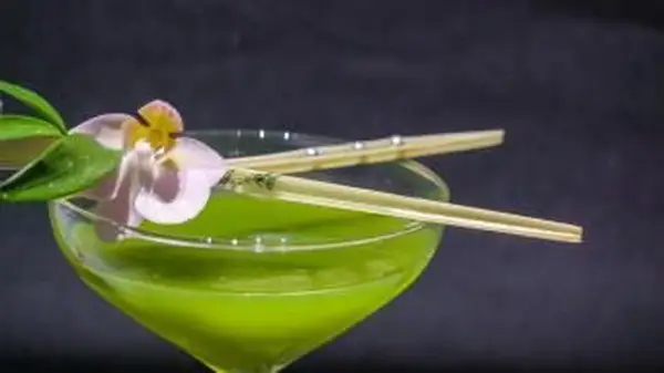 Zelený melón Jolly Rancher martini