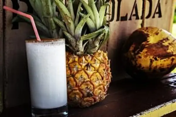 Pina colada mocktail