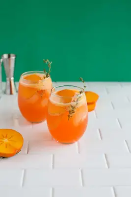 Persimmon Aperol Spritz