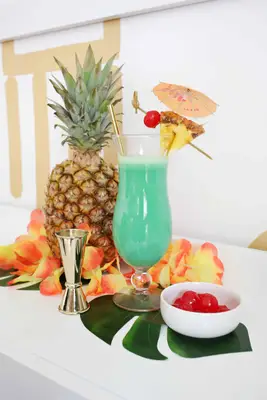 Blå Hawaii -cocktail