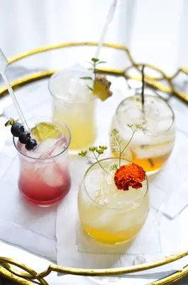 Make Your Own Flavored Simple Syrups - Four Ways! (Click through for recipe)