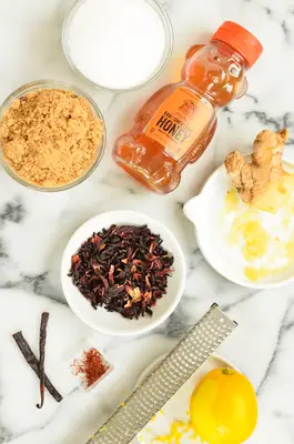 Make Your Own Flavored Simple Syrups - Four Ways! (Click through for recipe)