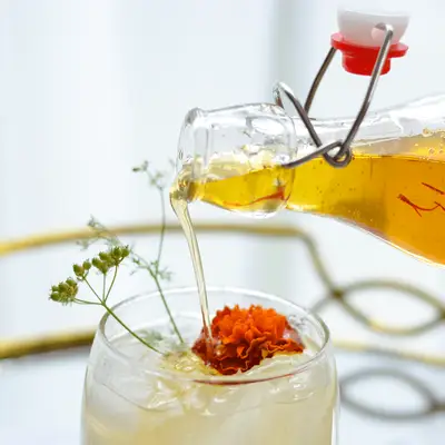 Smaksatt enkel sirup - fire måter