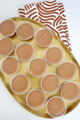 chocolate pudding shots
