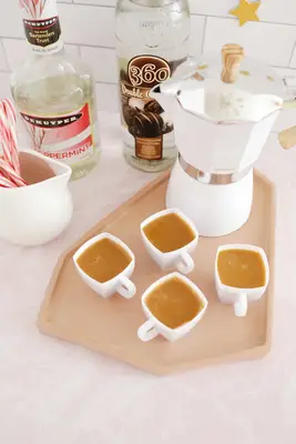 Peppermint Mocha Jello Shots!