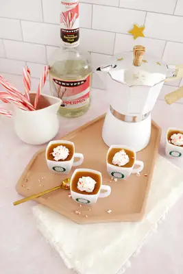 Peppermint Mocha Jello Shots!